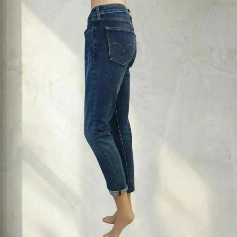 LEVI'S 711 qualidade crafted - corte skinny crop - cintura baixa - elástico - qualidade irrepreensível – photo 6